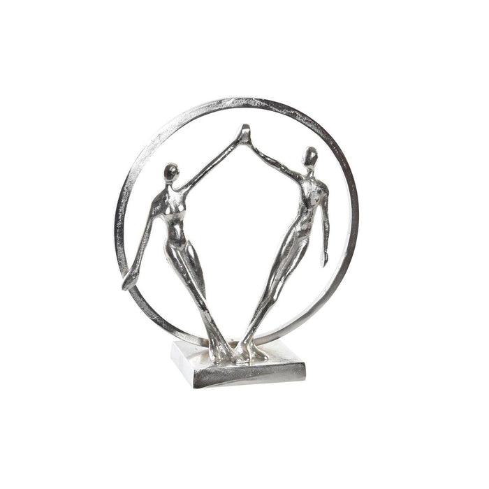 Figură Decorativă DKD Home Decor 34 x 11 x 36 cm Portocaliu Persoane