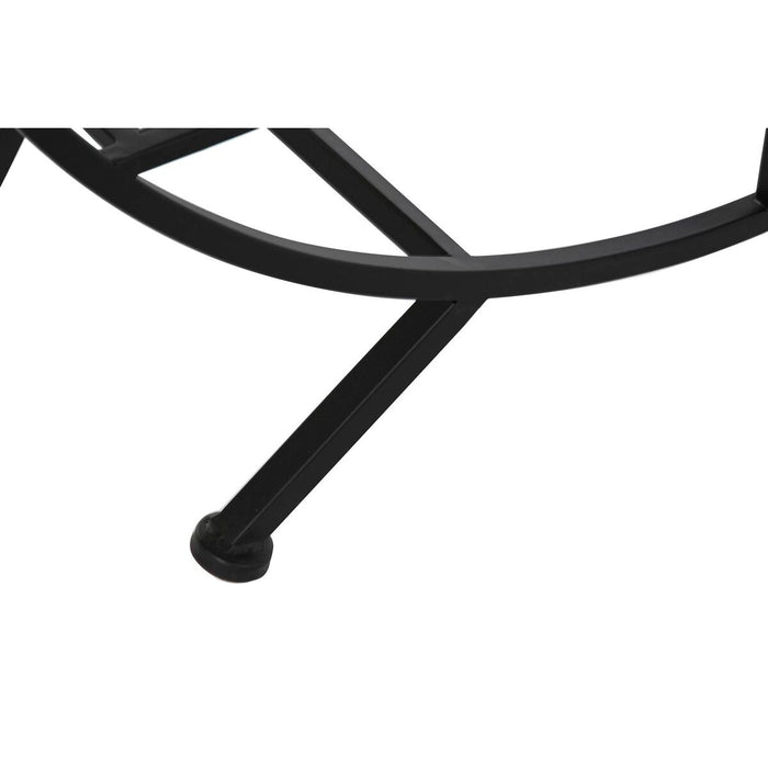 Raft DKD Home Decor Negru Metal Oglindă 95 x 27 x 105 cm