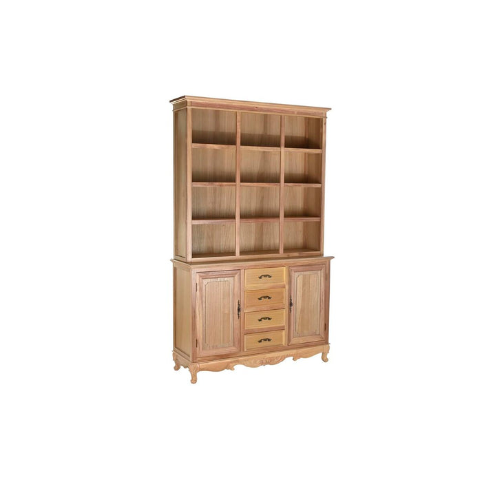 Dulap DKD Home Decor Natural 124,5 x 39 x 201,8 cm Brad Aluminiu Lemn MDF