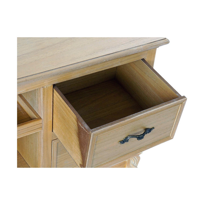 Mobilă TV DKD Home Decor 121 x 39 x 59,5 cm Brad Natural Lemn MDF