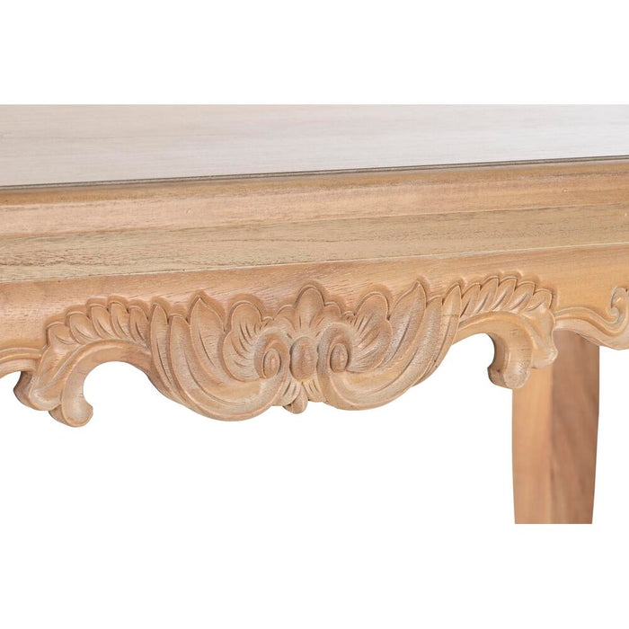 Masă de Sufragerie DKD Home Decor Natural Lemn Brad Lemn MDF 160 x 80 x 76,5 cm