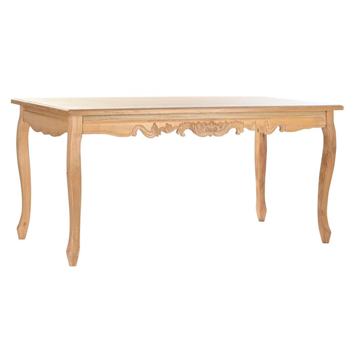 Masă de Sufragerie DKD Home Decor Natural Lemn Brad Lemn MDF 160 x 80 x 76,5 cm