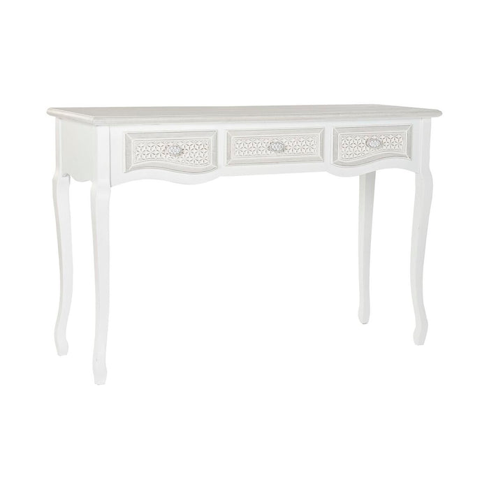 Consolă DKD Home Decor Lemn MDF Alb (120 x 40 x 78,5 cm)