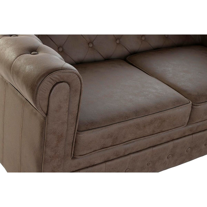 Canapea DKD Home Decor 151 x 82 x 70 cm Natural Lemn Maro Vintage