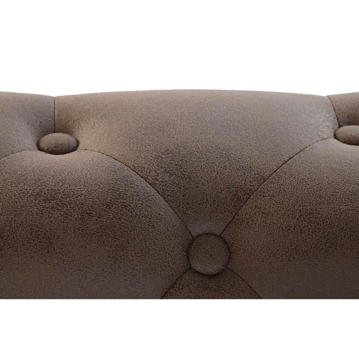 Canapea DKD Home Decor 151 x 82 x 70 cm Natural Lemn Maro Vintage