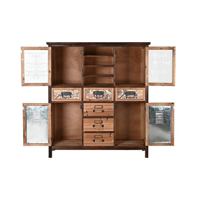 Stand Prezentare DKD Home Decor 96 x 32 x 110,5 cm Brad Metal