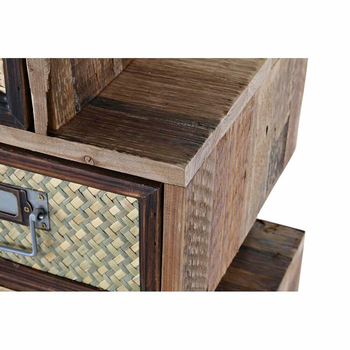 Dulap cu Sertare DKD Home Decor Natural Brad Lemn MDF Modern Vintage 70 x 33,5 x 111 cm