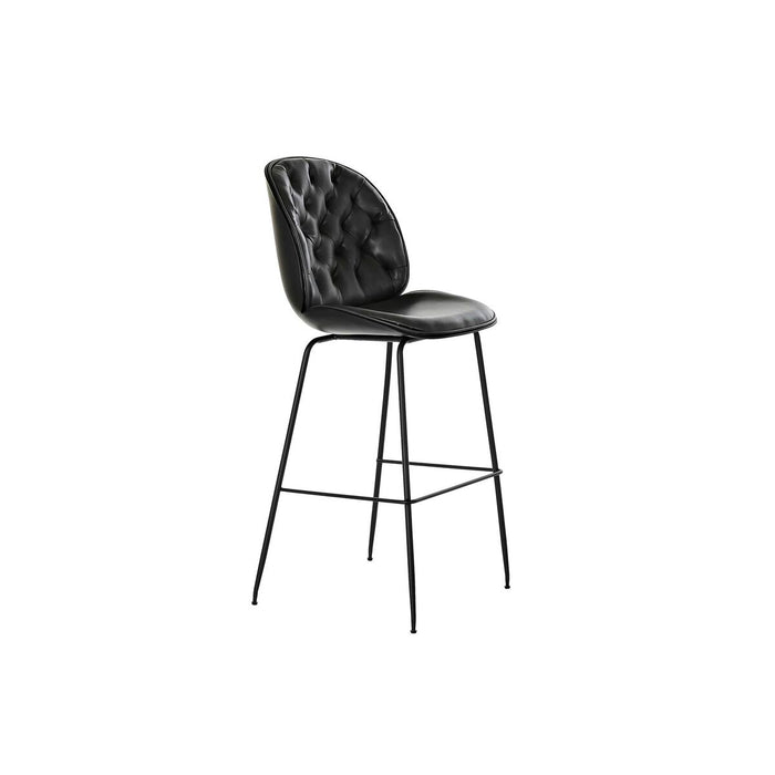 Taburet DKD Home Decor 50 x 53 x 114 cm Negru Metal Gri închis polipropilenă