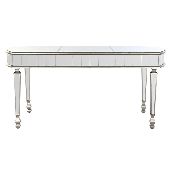 Masă de Sufragerie DKD Home Decor Oglindă Argintiu MDF (175 x 90 x 80 cm)