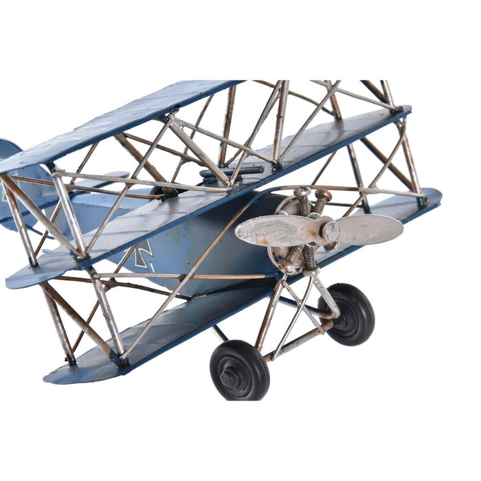 Figură Decorativă DKD Home Decor Avion Mic Vintage 16 x 15 x 9 cm (3 Piese)