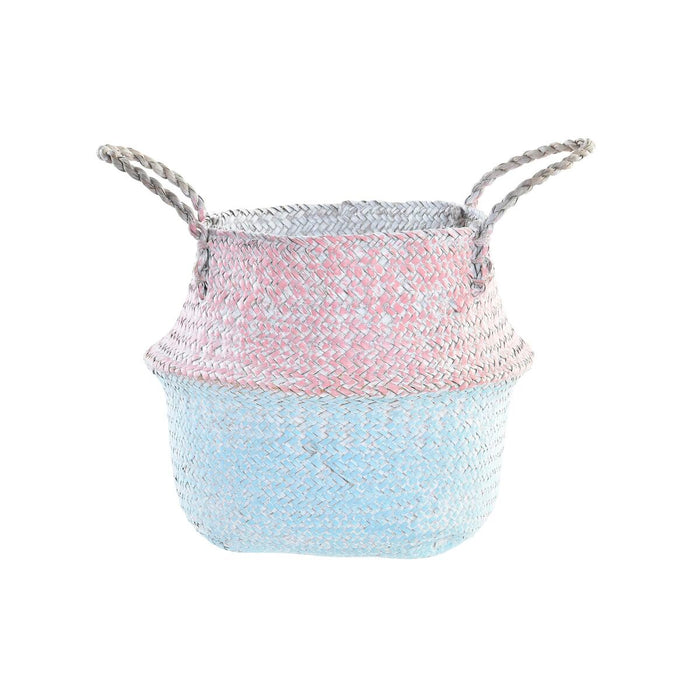 Coș DKD Home Decor Lemn Mediterană 25 x 25 x 25 cm