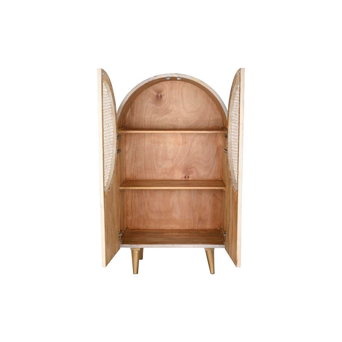 Servantă DKD Home Decor 80 x 45 x 140 cm Natural Alb Lemn de mango