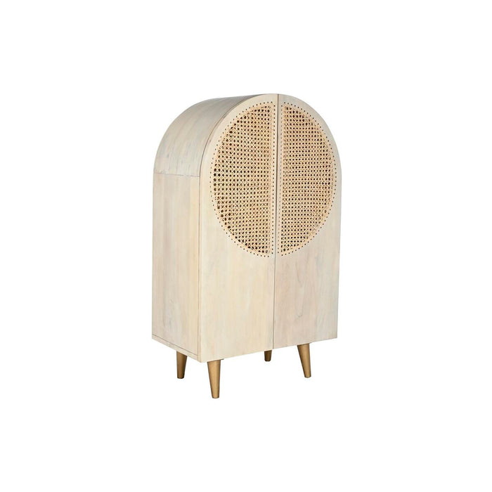 Servantă DKD Home Decor 80 x 45 x 140 cm Natural Alb Lemn de mango