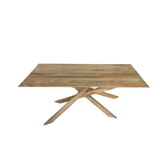 Masă de Sufragerie DKD Home Decor Natural Lemn de mango (180 x 90 x 76 cm)