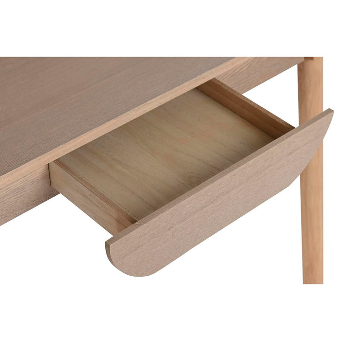 Birou DKD Home Decor Natural Ratan Lemn de paulownia (100 x 45 x 92 cm)