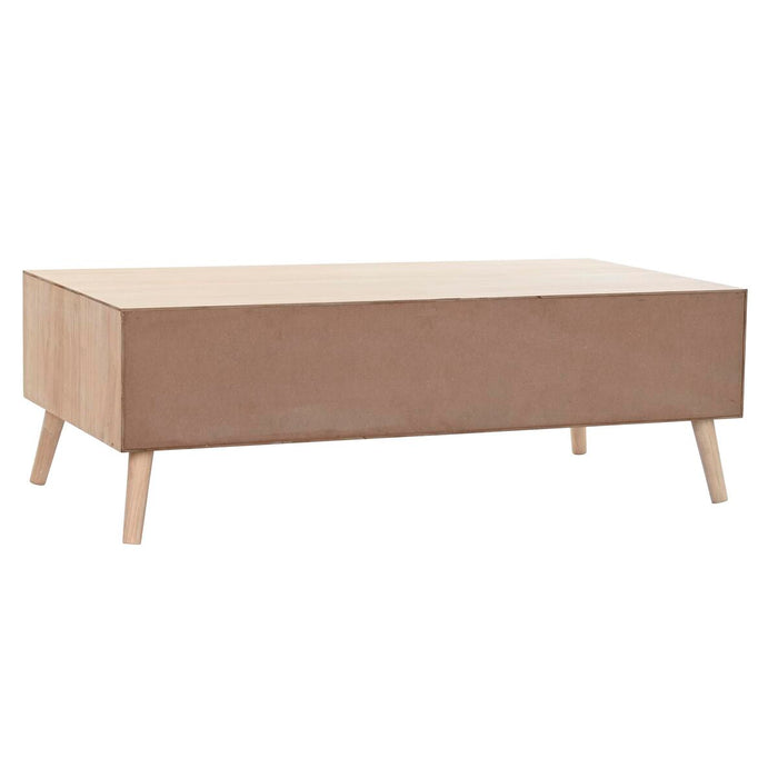 Masa de Cafea DKD Home Decor Maro Lemn Brad Plastic Lemn MDF 120 x 60 x 42,5 cm