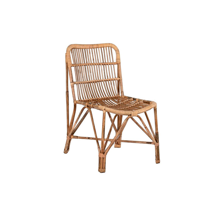 Scaun de Sufragerie DKD Home Decor Natural 47 x 47 x 83 cm 47 x 61 x 84 cm