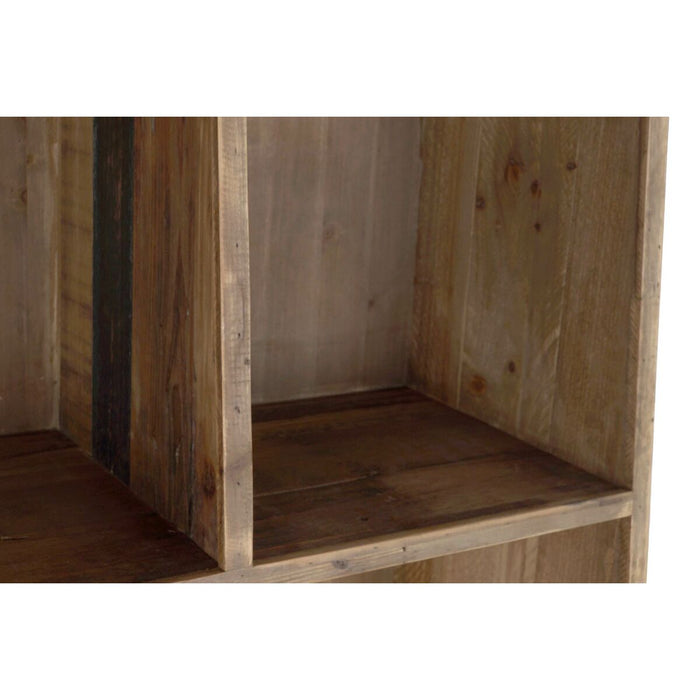 Raft DKD Home Decor Maro Maro închis Lemn Reciclat (80 x 41 x 181 cm)