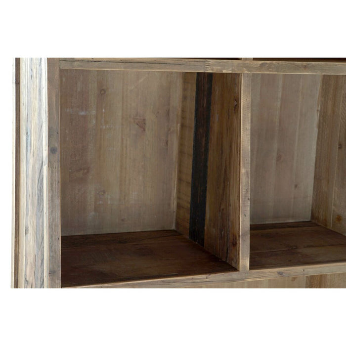 Raft DKD Home Decor Maro Maro închis Lemn Reciclat (80 x 41 x 181 cm)