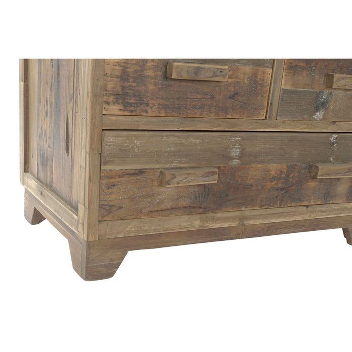 Raft DKD Home Decor Maro Maro închis Lemn Reciclat (80 x 41 x 181 cm)