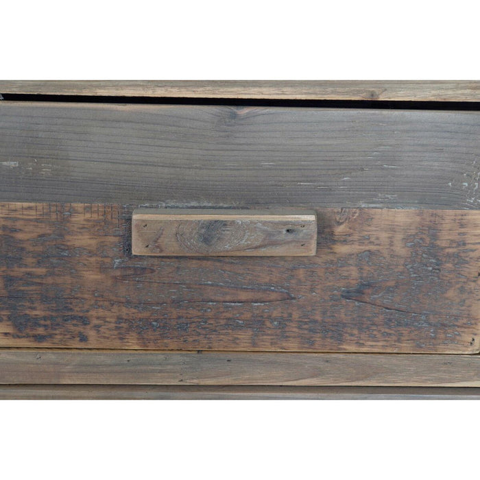 Raft DKD Home Decor Maro Maro închis Lemn Reciclat (80 x 41 x 181 cm)