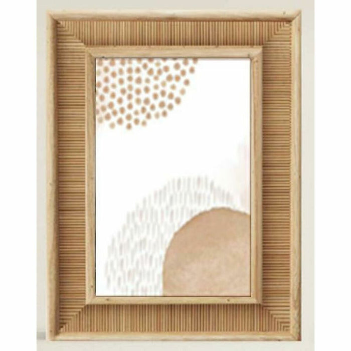Ramă Foto DKD Home Decor Natural Lemn Lemn MDF 19 x 1,5 x 24 cm