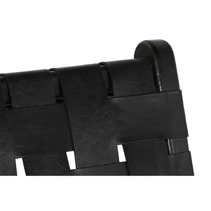 Scaun de Sufragerie DKD Home Decor Negru 65 x 79 x 70 cm