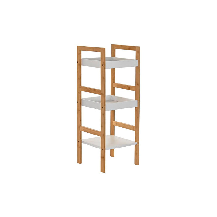 Raft de Baie DKD Home Decor Alb Natural Bambus 30 x 29 x 80 cm