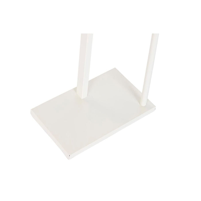 Stojan na klobouky DKD Home Decor Natural Lemn Oțel Alb (48 x 20 x 106,5 cm)