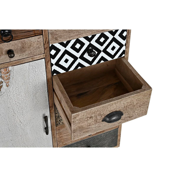 Dulap cu Sertare DKD Home Decor Metal Colonial Lemn de mango 55 x 30 x 110 cm