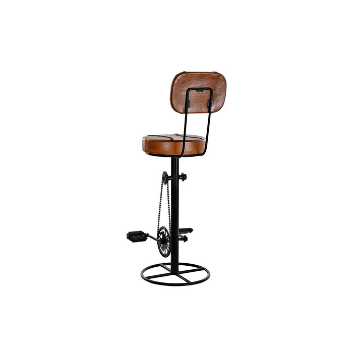 Taburet DKD Home Decor Maro Negru Metal 45 x 45 x 118 cm