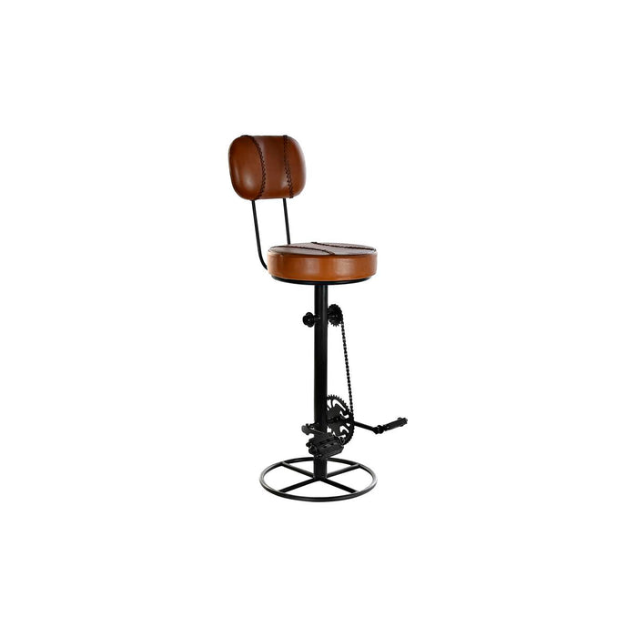 Taburet DKD Home Decor Maro Negru Metal 45 x 45 x 118 cm