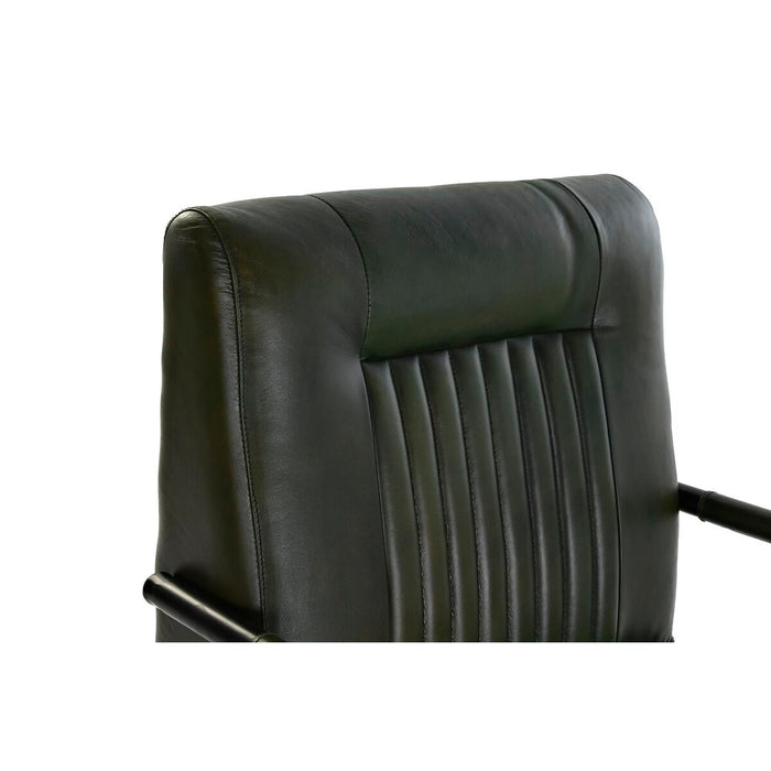 Fotoliu DKD Home Decor Negru Verde Metal 62 x 82 x 84 cm