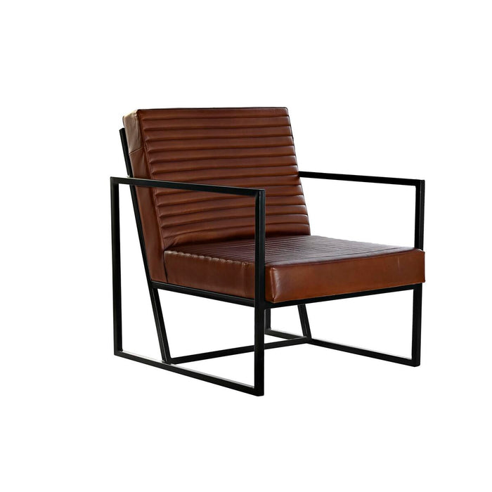 Fotoliu DKD Home Decor Maro Negru Metal 75 x 89 x 90 cm