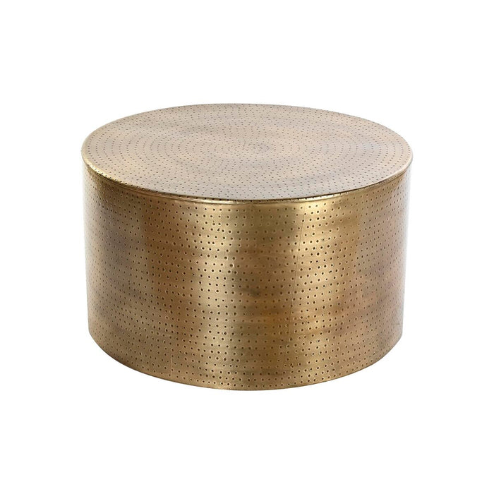 Masa de Cafea DKD Home Decor Auriu* Metal 80 x 80 x 45 cm