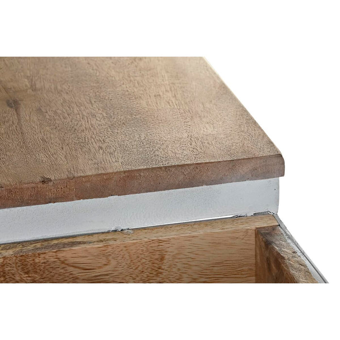 Consolă DKD Home Decor Alb Maro Fier Lemn de mango 195 x 40 x 91 cm