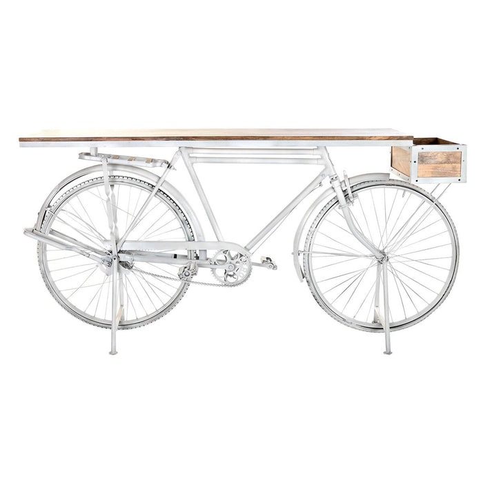 Consolă DKD Home Decor Alb Maro Fier Lemn de mango 195 x 40 x 91 cm