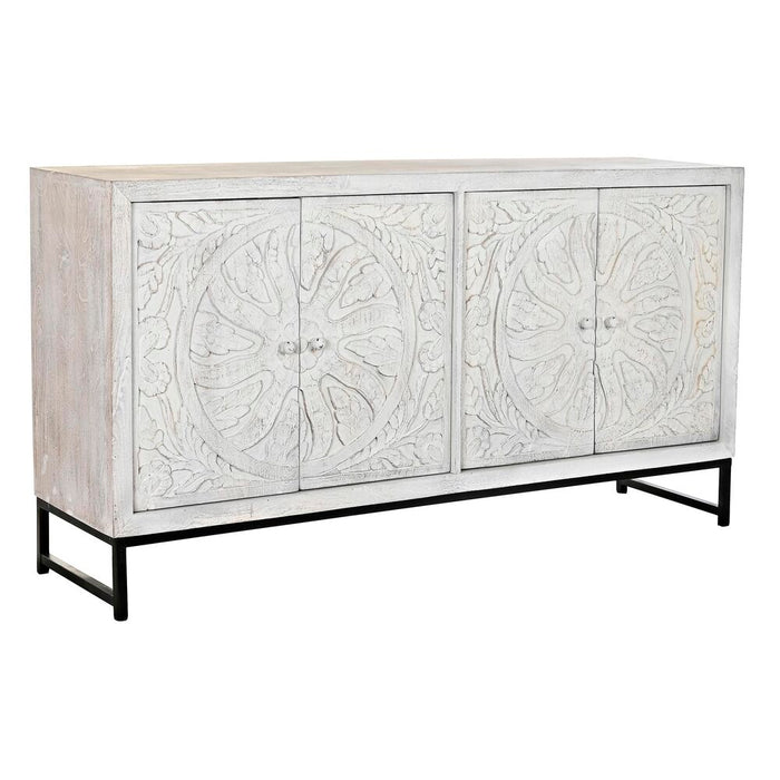 Servantă DKD Home Decor Alb Metal Lemn de mango 150 x 38 x 80 cm