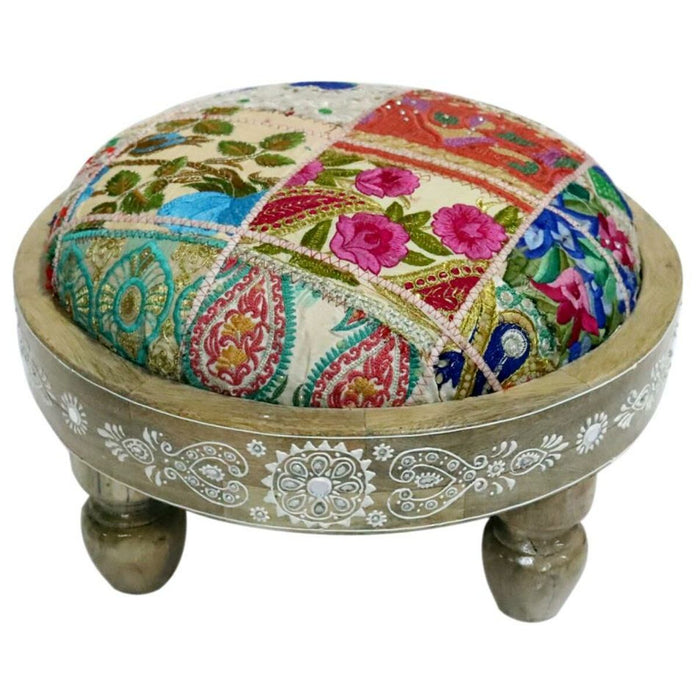 Mobilă Laterală DKD Home Decor Multicolor Lemn de mango 40 x 40 x 22,8 cm (2 Unități)