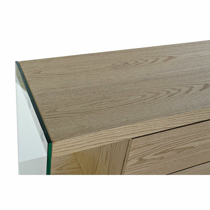 Masa de Cafea DKD Home Decor Geam nuc (130 x 70 x 42 cm)