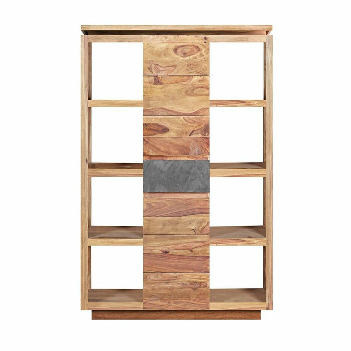 Raft DKD Home Decor Sheesham Maro Gri Natural Lemn 120 x 40 x 185 cm