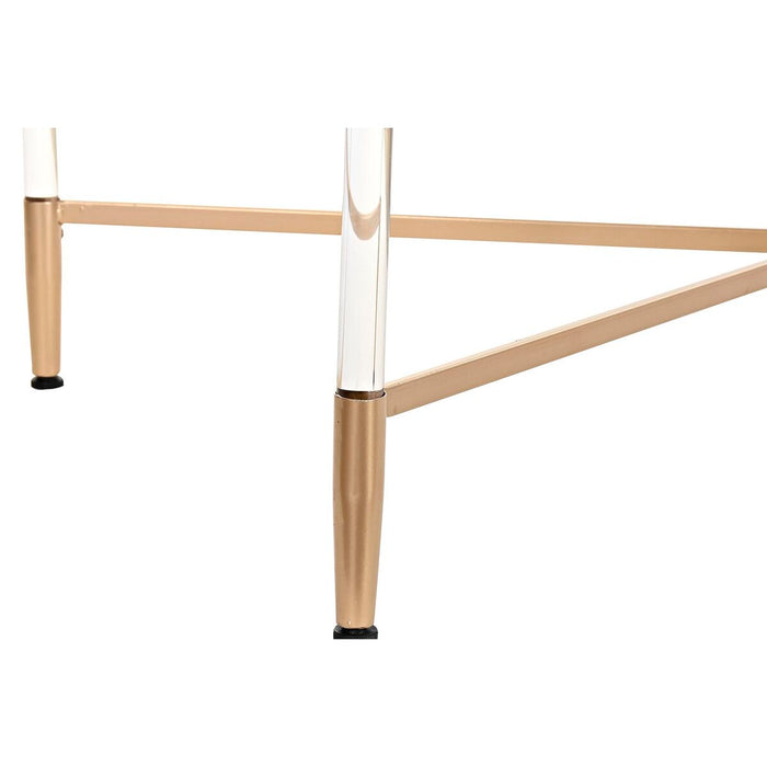Masa de Cafea DKD Home Decor Metal Acrilic Glamour (120 x 70 x 45 cm)