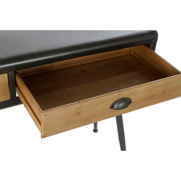 Consolă DKD Home Decor Natural Gri deschis Metal Brad 118 x 40 x 77 cm