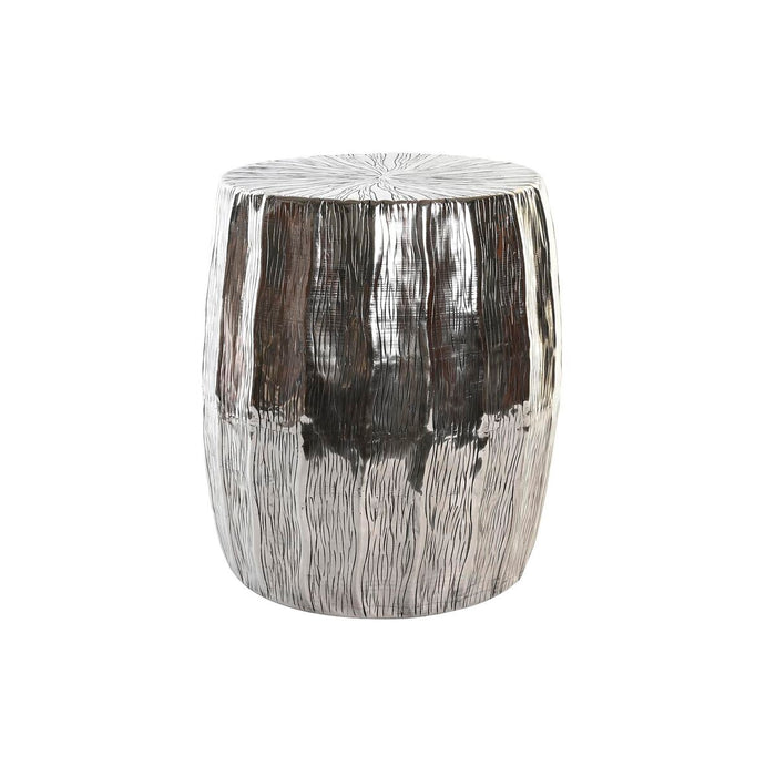 Masa laterală DKD Home Decor Argintiu Aluminiu 40 x 40 x 45 cm