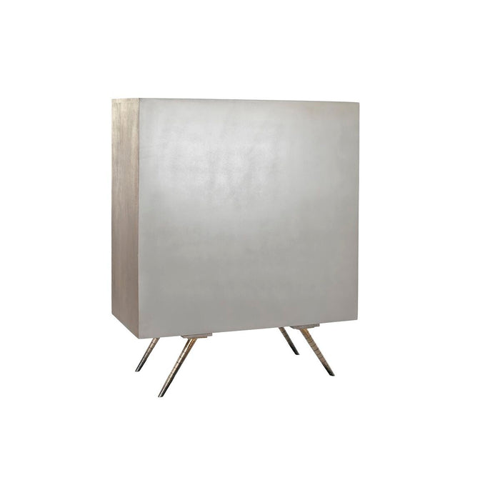 Servantă DKD Home Decor Gri Auriu* Alb Alamă Lemn de mango (93 x 41 x 114 cm)