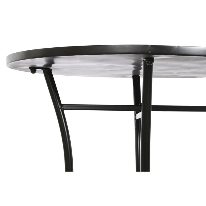 Masă de Sufragerie DKD Home Decor Verde Metal Piatră 60 x 60 x 72 cm