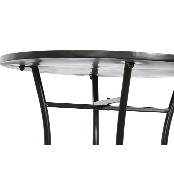 Masă de Sufragerie DKD Home Decor Gri Metal Piatră 60 x 60 x 72 cm