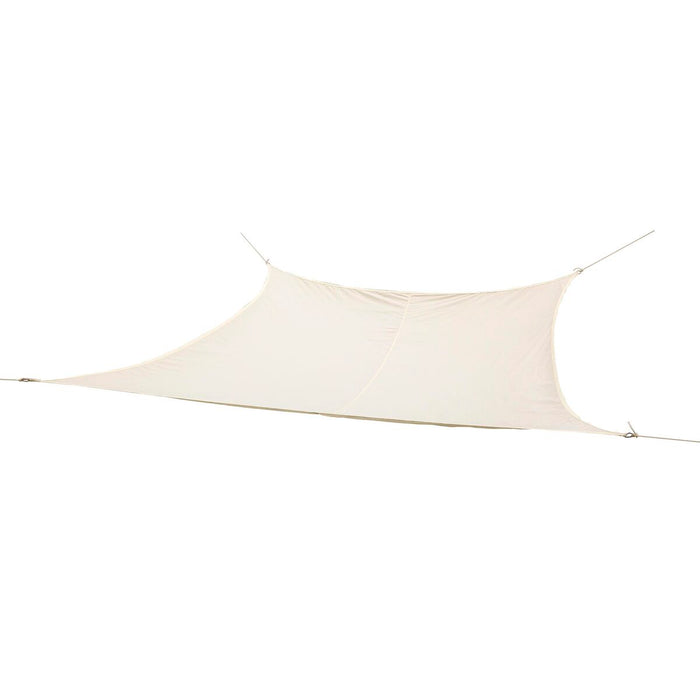 Umbrele din pânză DKD Home Decor Lumânare Bej Oțel inoxidabil 300 x 400 x 2 cm