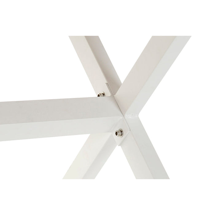 Masă de Sufragerie DKD Home Decor Exterior Rășină Aluminiu 200 x 90 x 75 cm