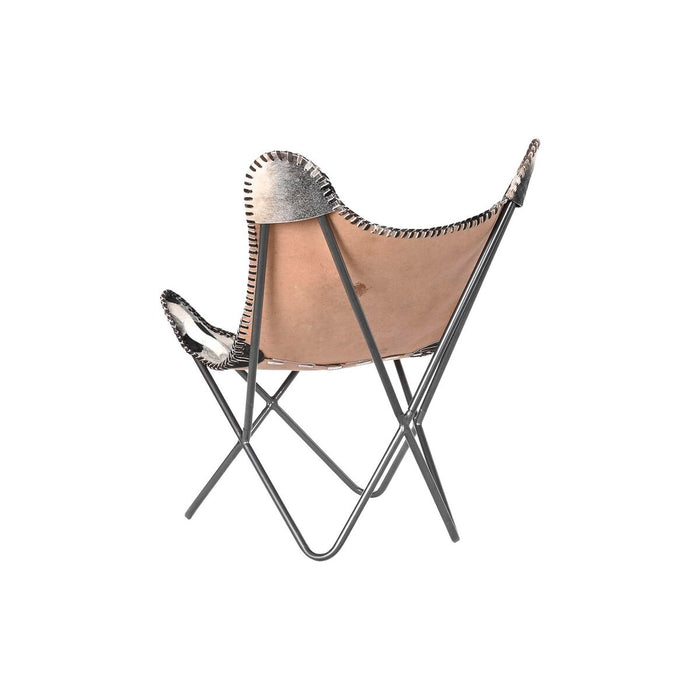Fotoliu DKD Home Decor Alb Maro Fier 70 x 70 x 90 cm